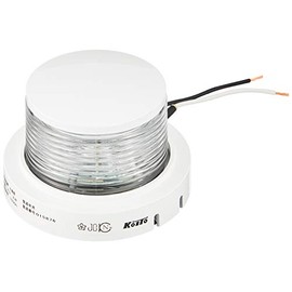 Koito Manufacturing Co., Ltd. (KOITO) LED Small Ship Marine Lantern Second Type White Light (Anchor Light) Body Color: White Emission Color: White MLA-4AB2