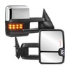 KUIPERAUTO Power Heated Towing Mirrors Compatible for Chevy Silverado Suburban