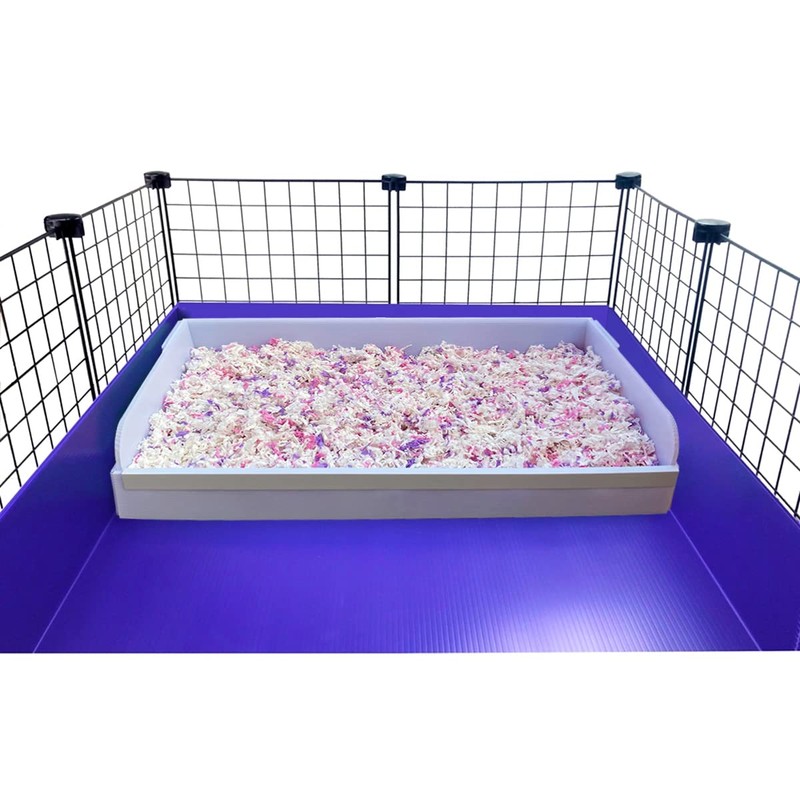 Andescobo Guinea Pig Litter Box Guinea Pig Kitchen for All