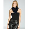 Caspar SC478 Women's Faux Fur Scarf Fur Collar Fur Collar,