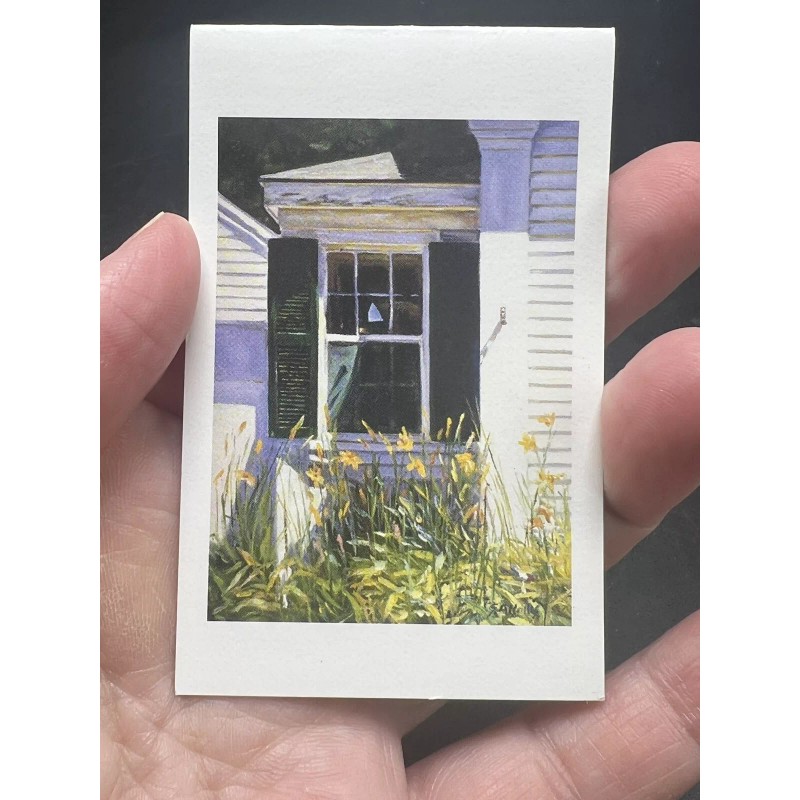 bayview press dollhouse artwork print - 1:12 artwork - dollhouse