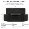 JEYODA Car Handbag Holder Between Seats Suede Large Capacity Car