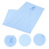 WOONEKY Sheet Beauty Salon Bed Sheet with Hole Washable Cotton