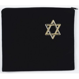 Velvet Tallit / Prayer Shawl / Tallis Bag Medium 10" With Star of David Imported From Israel