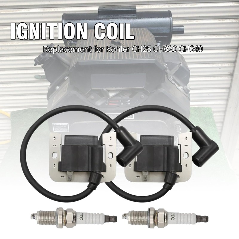 Lidscura 2PCS Ignition Coil with Spark Plug 24 584 45-S