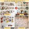 7 Pieces Plate Hangers for Wall - 6/8/10/12 Inch Invisible