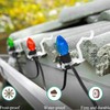 Ourtroness Christmas Light Clip, 100 Packs Clay Tile Roof Clips,