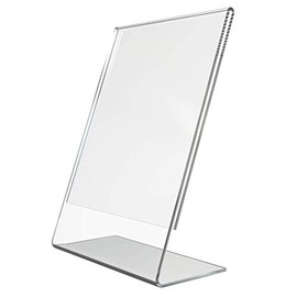 Acrylic Poster Menu Holder Perspex Leaflet Display Stands A3 A4 A5 A6 A7 A8 & A9 (5, A4)