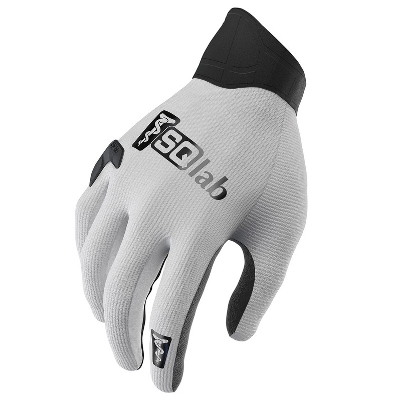 SQlab Unisex Sq-Gloves One11 Cycling Gloves, White/Black, M - Wide,