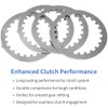 GOLKNHA Clutch Kit & Cover Gasket Compatible with Yamaha TTR125