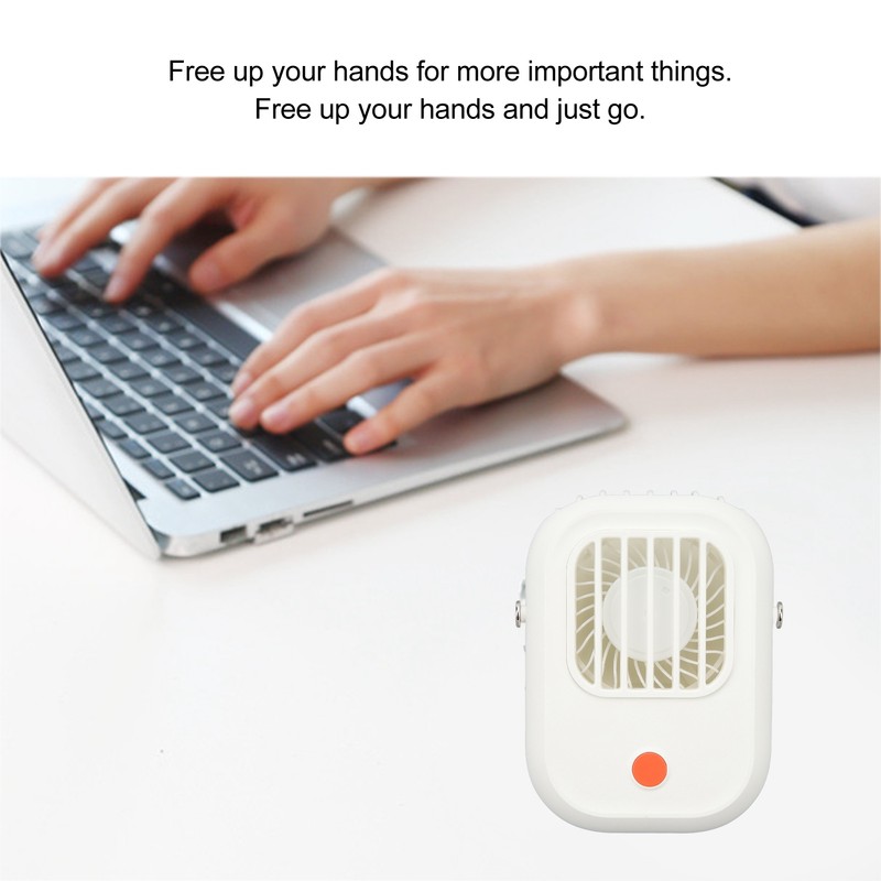 Hanging Neck Fan USB Rechargeable Bladeless Handheld Portable Neck Fan