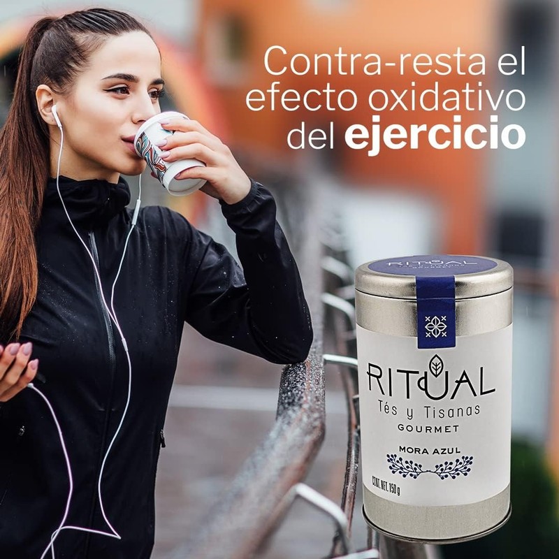 Tisana de Mora Azul Ritual Gourmet 150g – Infusión Frutal