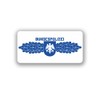 #A3735 BUNDESPOLIZEI Badge Type 2 Sticker BPOL Federal Republic 10
