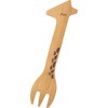 rattan craft animal spoon giraffe treat fork