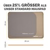 Fellowes Breyta Extra Großes Ergonomisches Mauspad Sand – rutschfeste Gummibasis,