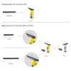 Replacement Window Cleaning Blades for Window Vac 2 Pcs 250mm