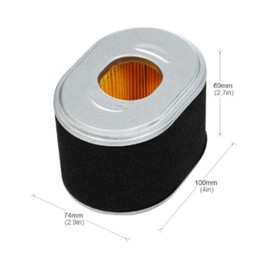 SaferCCTV Air Filter Replacement for Gx140 Gx160 Gx200 5.5hp 6.5 hp Engines, Raven 212cc 24in Front-Tine Tiller Replace Part 17210-ZE1-505, 17210-ZE1-517,17210-ZE1-822