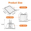 Kofebe Chicken Roasting Rack, Adjustable Grill Rack for 9 *
