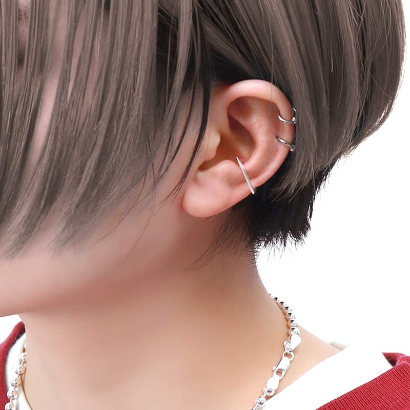 Shinjuku Ginnokura Triangle Ear Cuff, 1 P, For One Ear,