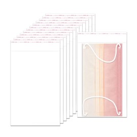 VaccinX 5" x 7" Self Sealing Cello Bags 300pcs Clear Resealable Cellophane Bags Adhesive OPP Poly Bags for Bakery Biscuits Prints Photos Cards Jewelry Gifts