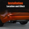 LCGP 3" Square Exhaust Tip 3" to 3" x 5.5""