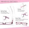 Kerecsen Reading Glasses 5 Pairs Fashion Ladies Readers Spring Hinge