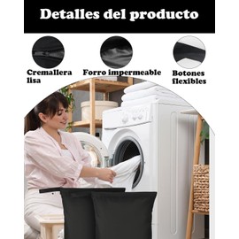 3 Bolsa Para Ropa Mojada Impermeable, Bolsas Para Ropa Mojada De Natacion, Almacenamiento De Ropa Humeda Para Padres Con Bebes, Nadadores Y Viajeros, Dimensiones 36x30 Cm Color Negro