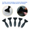 12pcs Thickened Scraper Tool Multiple Purposes Plastic Scraper Putty Knife