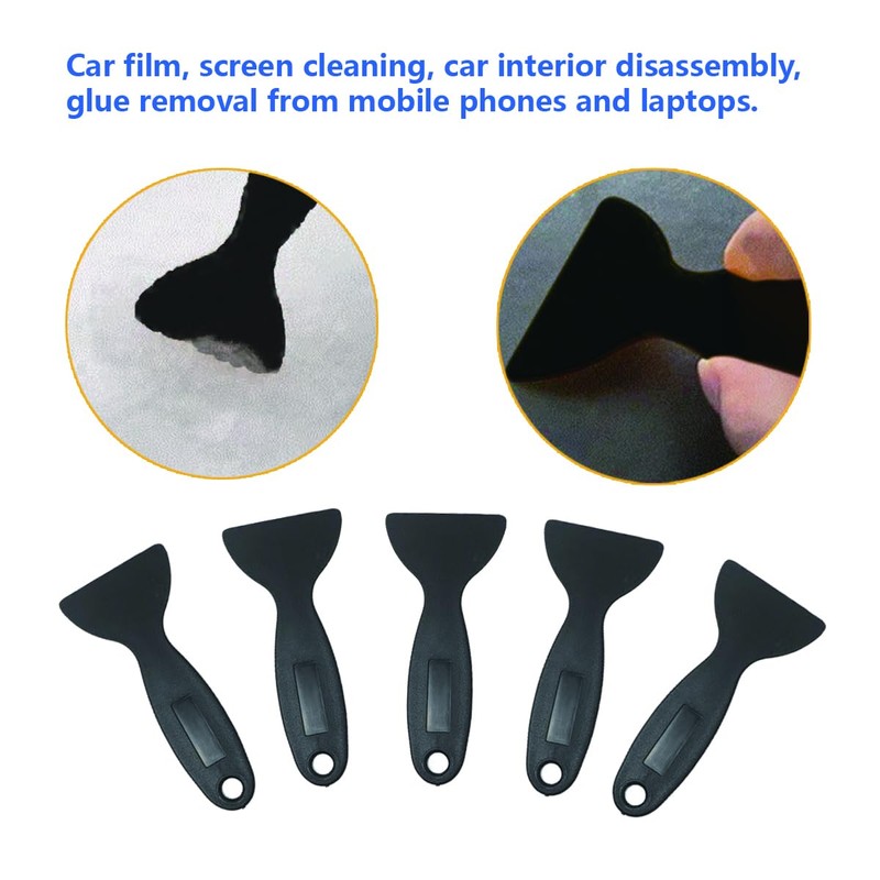 12pcs Thickened Scraper Tool Multiple Purposes Plastic Scraper Putty Knife
