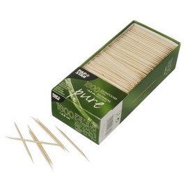 Pure Wooden Toothpicks Round 6.8 cm Pack of 1800