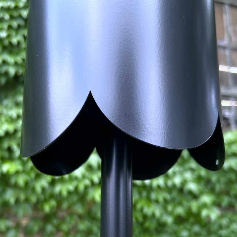 Erva SB2D Cylindrical Squirrel and Raccoon Baffle, Black, 28" x