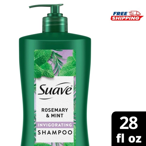 Suave Invigorating Shampoo Rosemary and Mint, 28 Oz