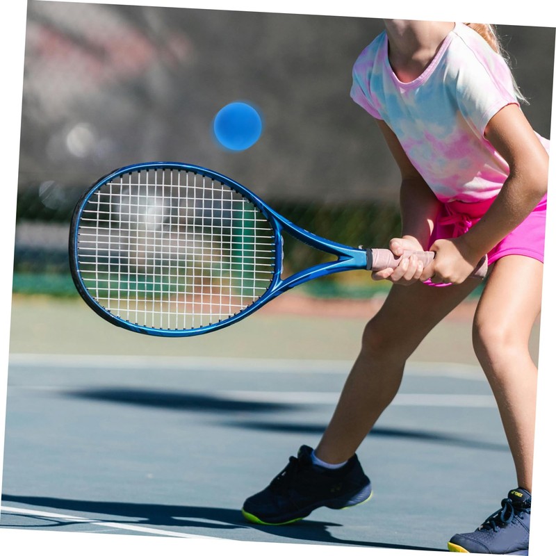 Gatuida 4 Pcs Rubber Squash Balls for Training Lightweight Bouncy