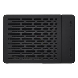 iUniker Case for Raspberry Pi 5, ABS Fan Case with Rux Cooler, Heatsink, Removable Top Cover (Black)