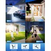 COTLEDL 25 W LED Spotlight with Motion Sensor Outdoor, 2700