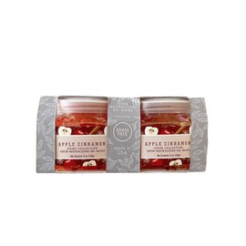 Home Fragrance Odor Neutralizing Gel Beads - Air Freshener Made with Essential Oils - Eliminates Odors in Bathrooms, Cars, Boats, RVs - Apple Cinnamon (Pack of 2)