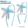 HIFANMM Starfish Headband Sparkle Summer Beach Hair Bands for Girls