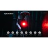 Luz trasera Bike Magicshine Smart Rn 120 lúmenes en la