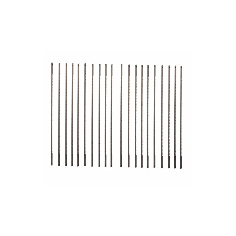 FOXBC Coping Saw Blades for Metal Cutting, 6-1/2 Inch, 24TPI
