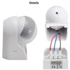 Greluma 1 Piece IP44 Waterproof PIR Infrared Motion Sensor Indoor