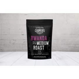Rwanda Full Bodied Medium Roast Coffee Beans, Single Origin Ground Coffee Beans, Gourmet Coffee - 12 oz Bag