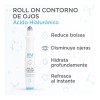 Roll-on contorno de ojos ácido hialurónico, hidrata y suaviza arrugas