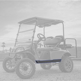 GTW Rocker Panel Set for EZGO TXT Golf Cart Models | Compatible with 2014-2021 TXT, 2021-Up Express S4, aand 2016-Up Cushman Hauler Pro & Hauler 800 Models | Replaces OEM Numbers 615239 & 617333