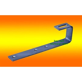 1 x Stainless Steel Roof Hook A2 for Slate or Shingles Solar PV Mounting