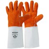 Rostaing Unisex's Splitweld Ultra Welding Gloves Size L Orange/Grey, 9