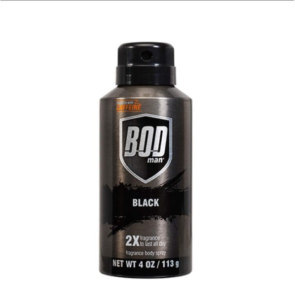 Parfums De Coeur Bod Man Black Deodorant Spray 4 oz