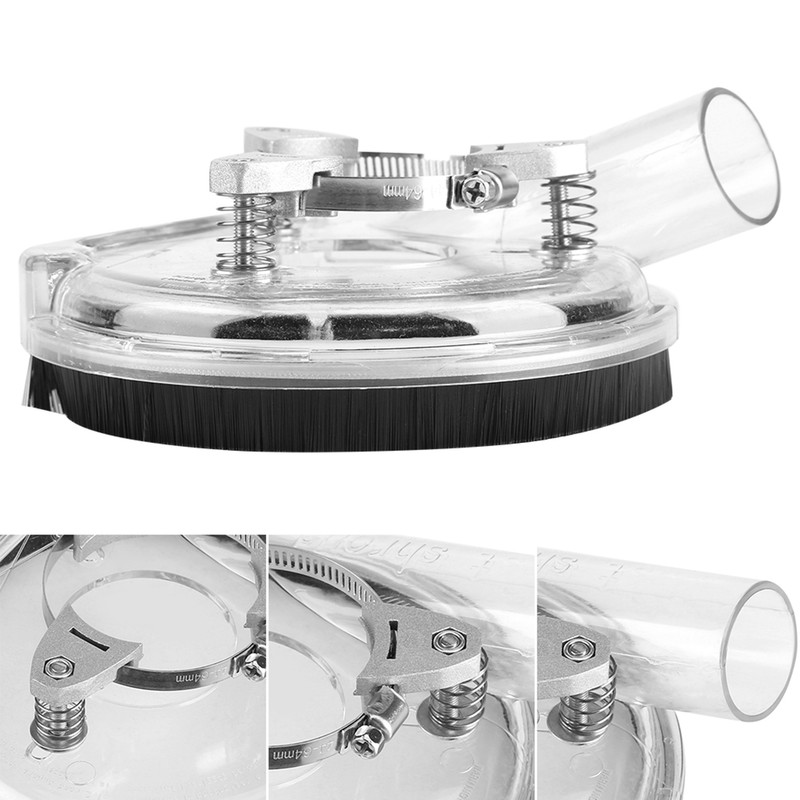 Dust Shroud Dust Cover Kit Dry Grinding for Angle Grinder
