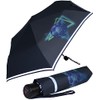 Knirps children's compact umbrella with reflective trim., Sporty