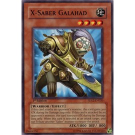 Yu-Gi-Oh! - X-Saber Galahad (5DS2-EN020) - 5Ds Starter Deck 2009-1st Edition - Common by Yu-Gi-Oh!