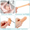Ptwola 8pcs Finger Cots Silicone Finger Protector Covers Waterproof Soft